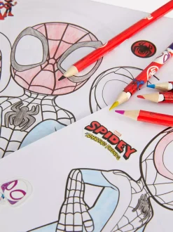 Zestaw przyborów z motywem Spider-Mana Marvela