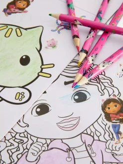 Zestaw przyborów z motywem Kociego domku Gabi