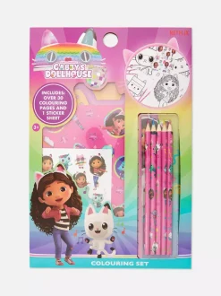 Zestaw przyborów z motywem Kociego domku Gabi