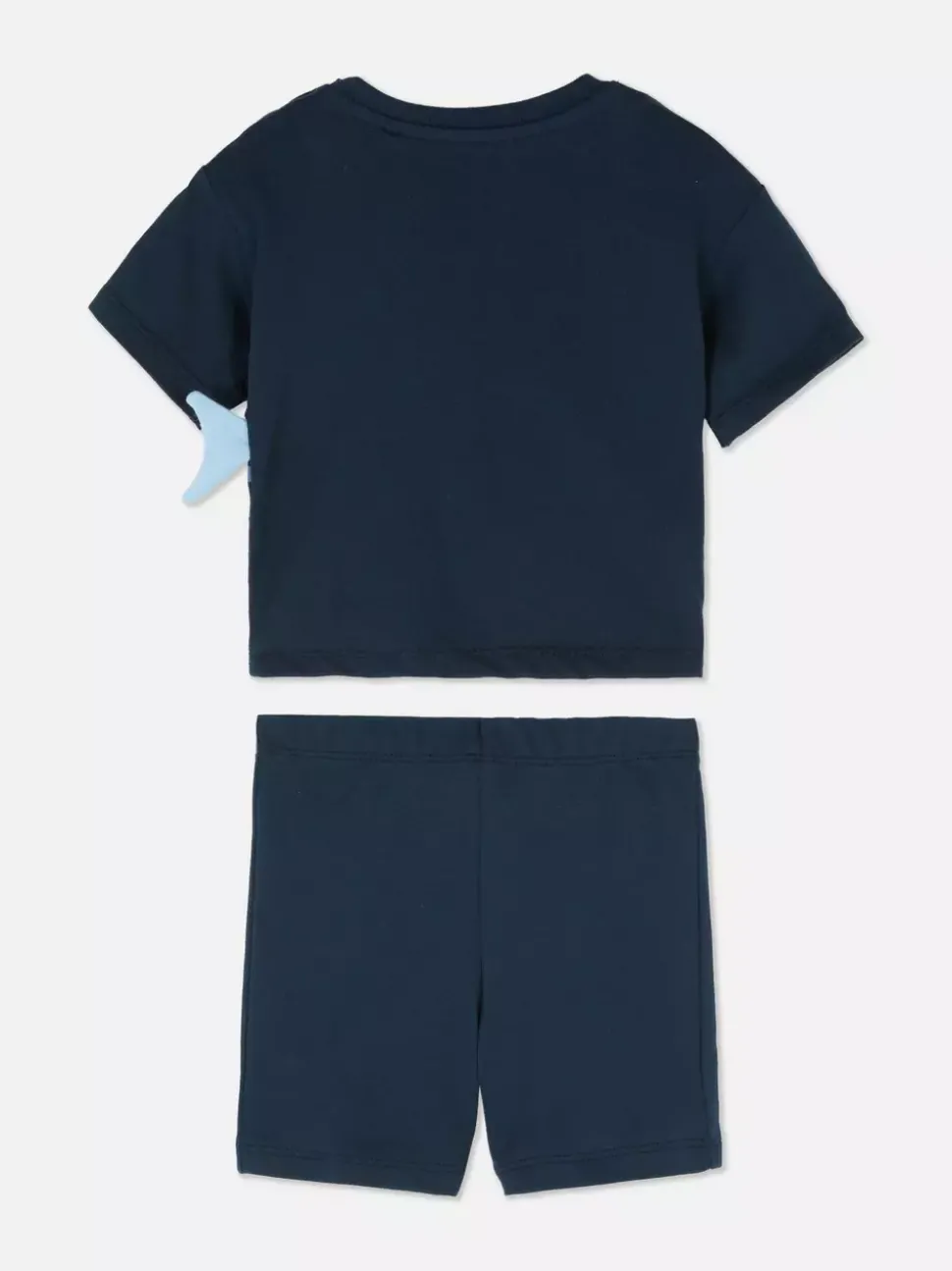 Zestaw z T-shirtem i szortami z motywem rekina